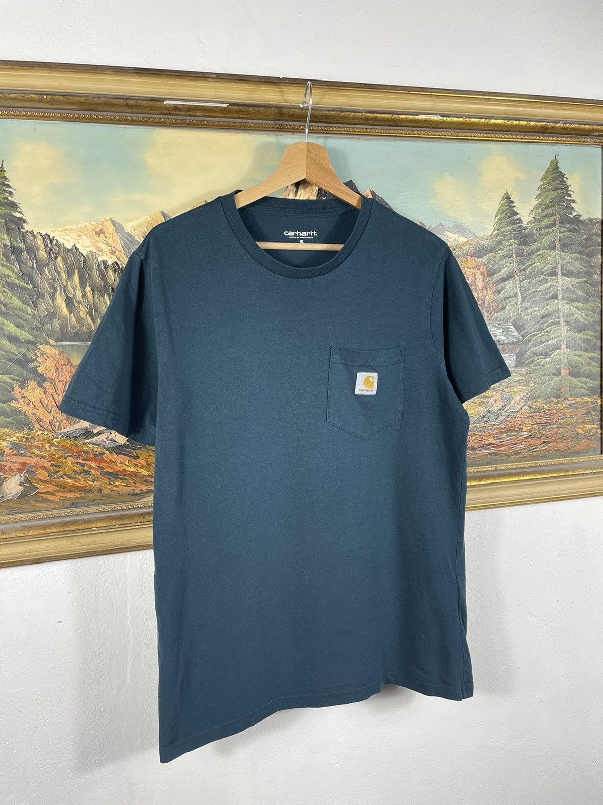 Carhartt Green Carhartt T shirt Tee Mini Logo Pocket Size US S / EU 44-46 / 1 - 3 Thumbnail