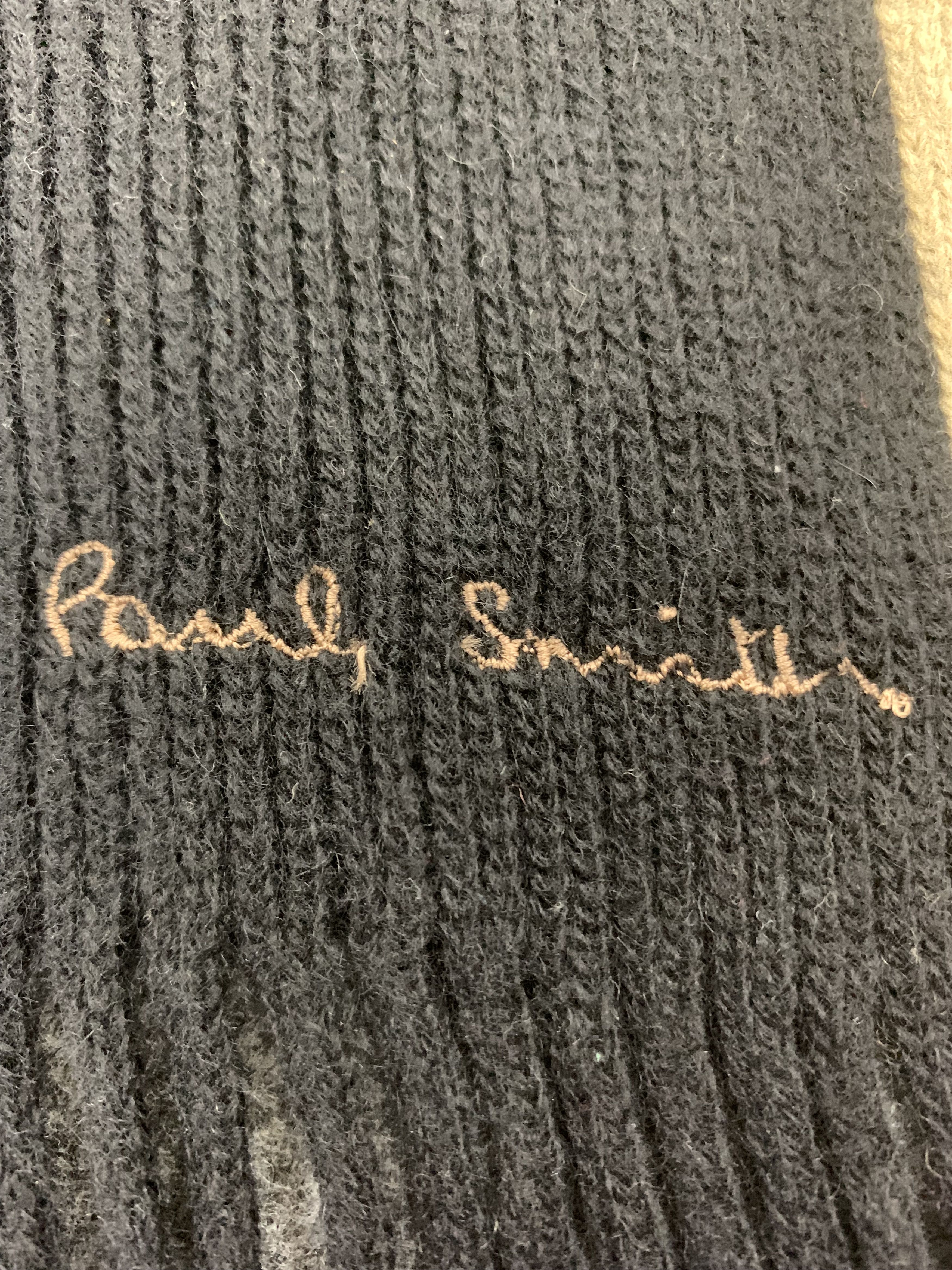 Paul Smith Paul Smith Scarf Wool Muffler Neck Wrap BL2086 Size ONE SIZE - 5 Thumbnail
