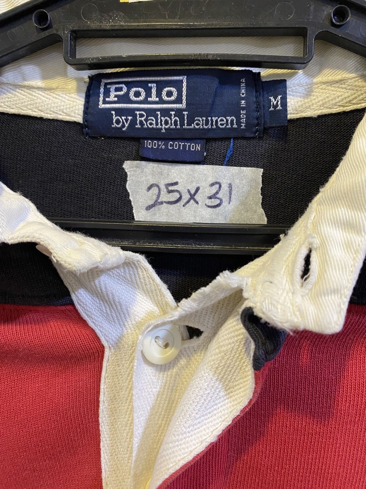 Polo Ralph Lauren Polo Ralph Lauren Striped Rugby Shirt Size US M / EU 48-50 / 2 - 6 Thumbnail