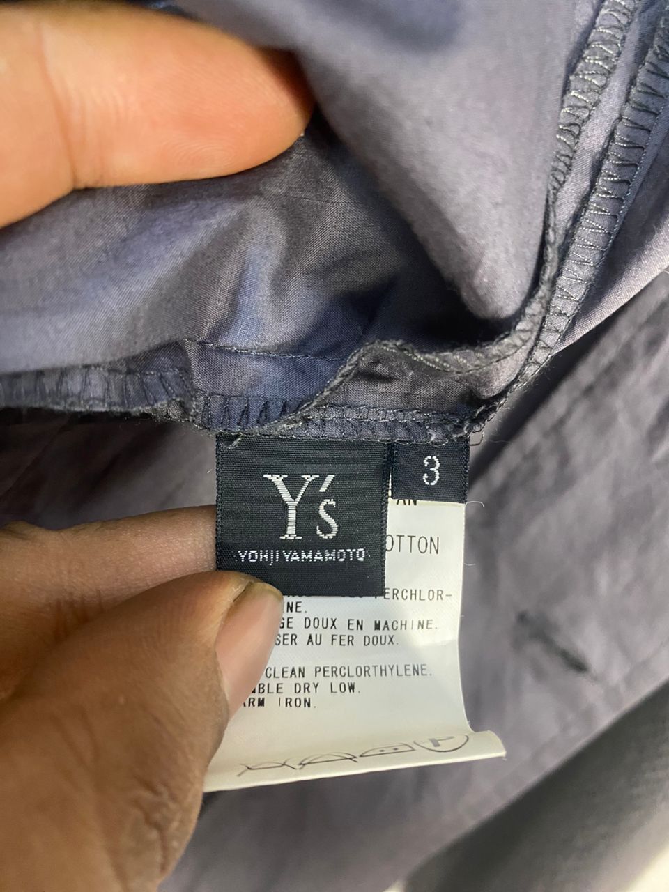 Designer × Y's × Yohji Yamamoto Unisex🔥 Y’s yohji Yamamoto button up shirt Size US M / EU 48-50 / 2 - 6 Thumbnail