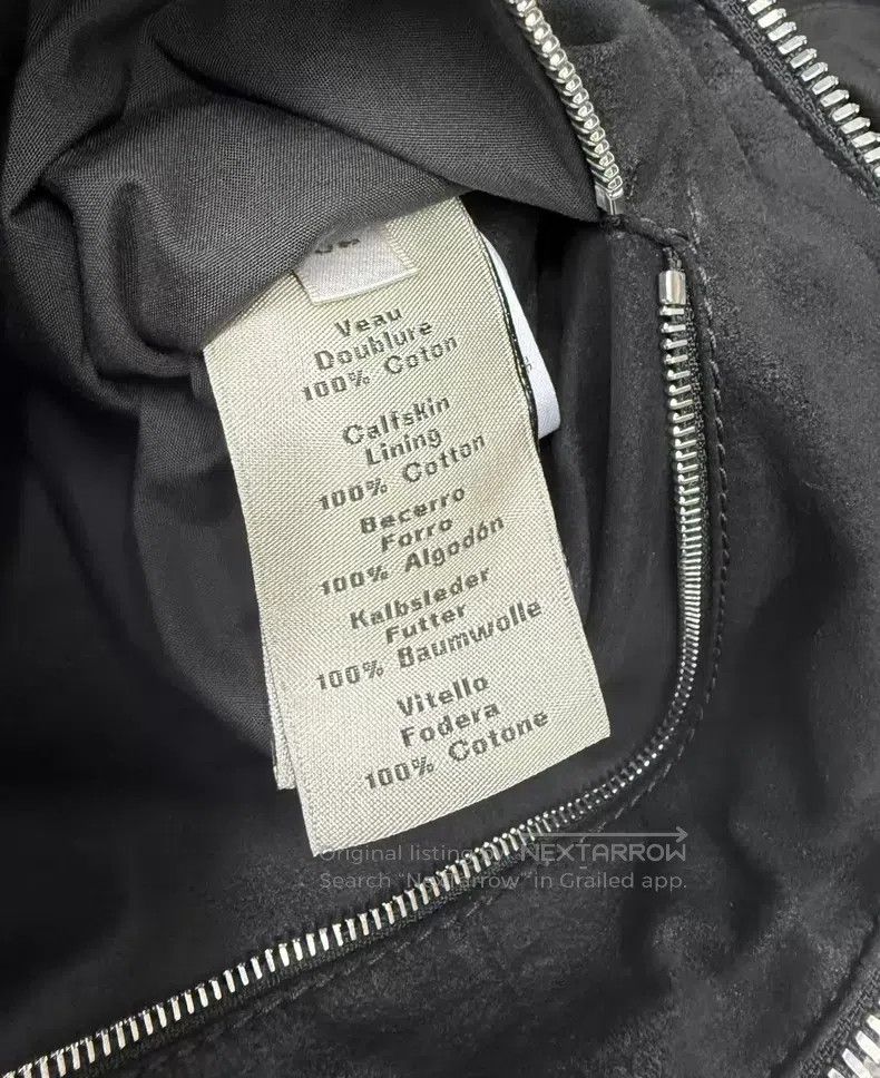 Hermes Hermes 24 Autumn-Winter Knight Leather Jacket, Suede Cowhi Size US L / EU 52-54 / 3 - 7 Thumbnail