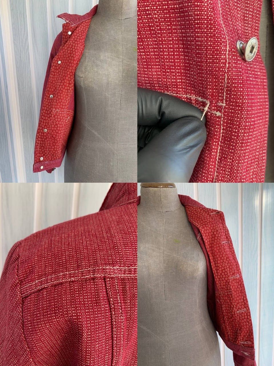 Marithe + Francois Girbaud Vintage Marithe Francois Girbaud Unisex Cotton Denim Jacket Size M / US 6-8 / IT 42-44 - 22 Thumbnail