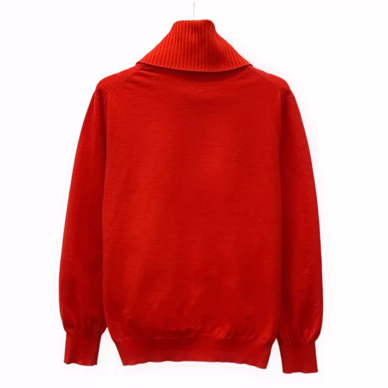 Louis Vuitton Louis Vuitton Red wool turtleneck long-sleeve sweater Size M / US 6-8 / IT 42-44 - 2 Thumbnail