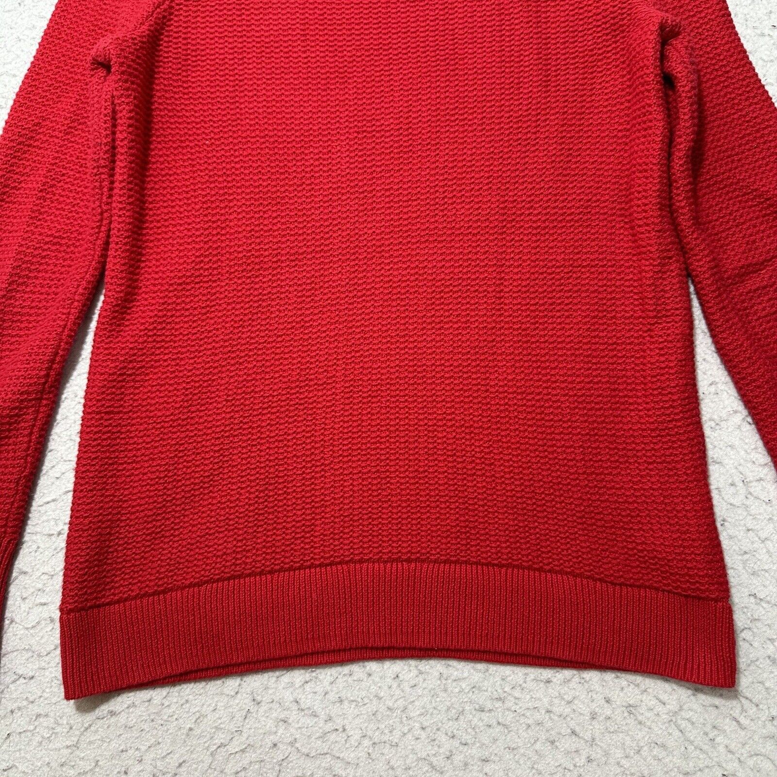Loft LOFT XS Long Sleeve Crewneck Red Pullover Sweater Buttons Size XS / US 0-2 / IT 36-38 - 12 Thumbnail