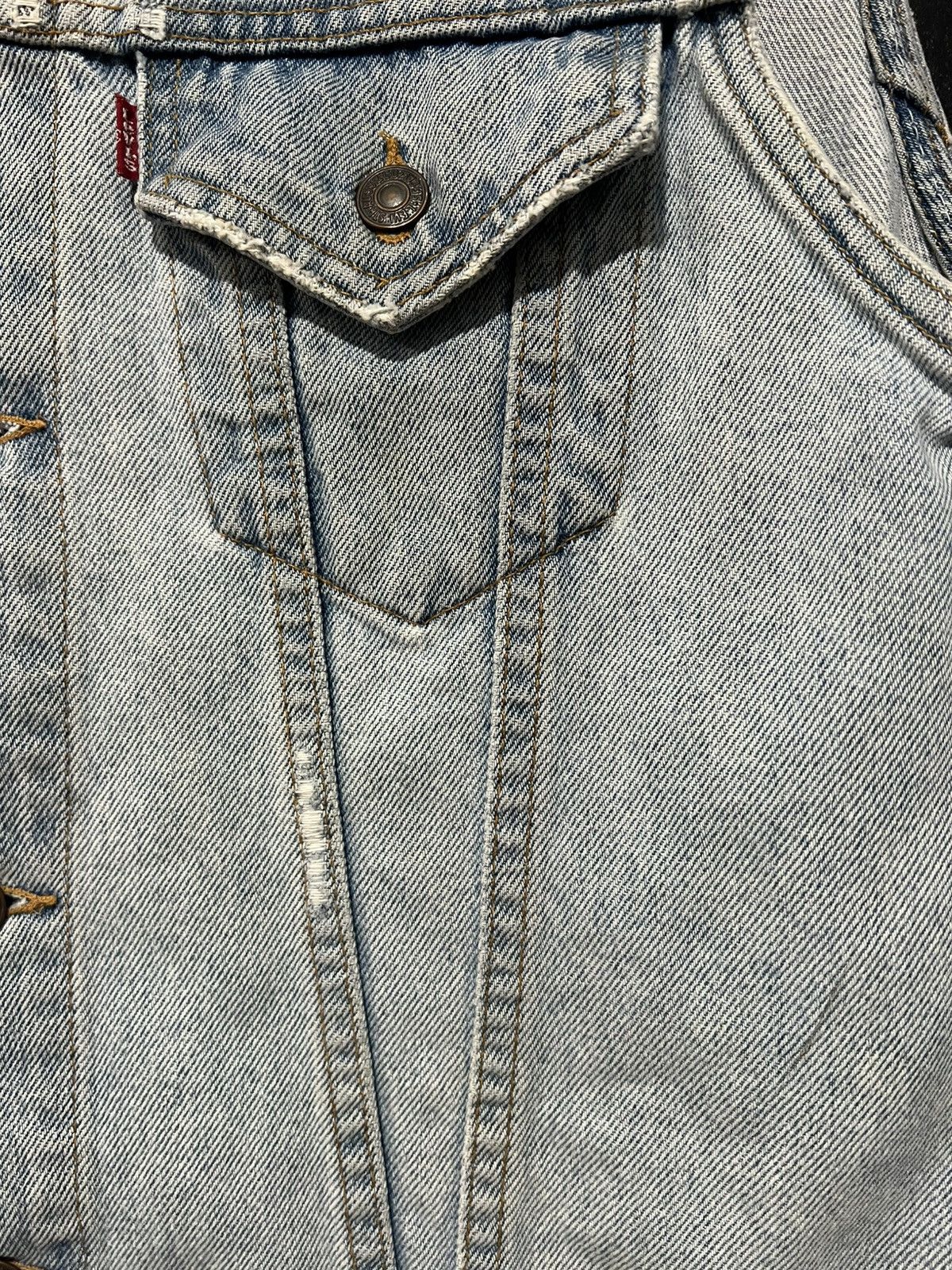 Levi's Vintage Levi’s Denim Vest Size US M / EU 48-50 / 2 - 3 Thumbnail