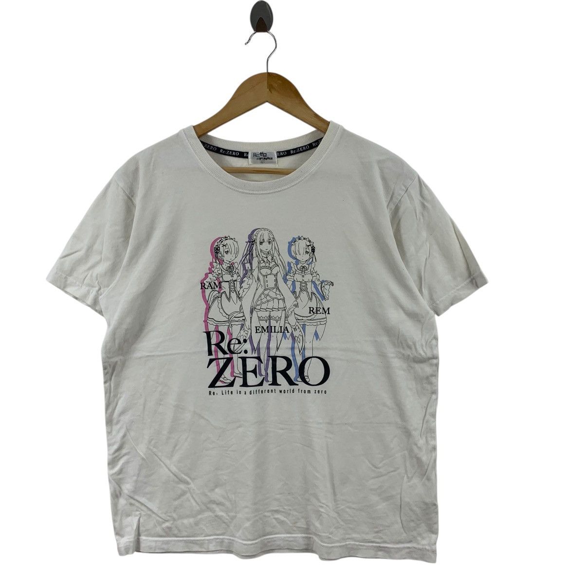 Anime ANIME RE:ZERO Starting Life In Another World Manga Tee Shirt Size US L / EU 52-54 / 3 - 4 Thumbnail