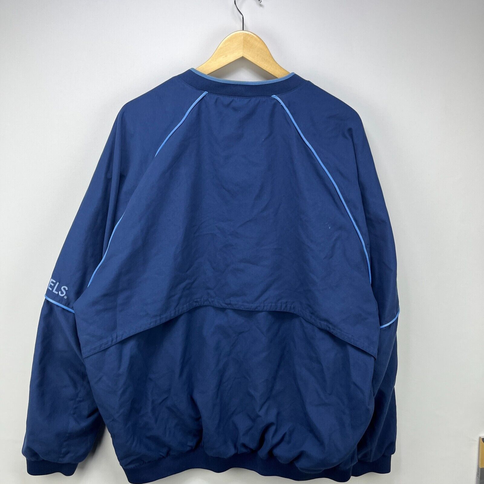Nike × Vintage Vintage 90s Nike Middle Swoosh North Carolina Tar Heels Jac Size US L / EU 52-54 / 3 - 8 Thumbnail