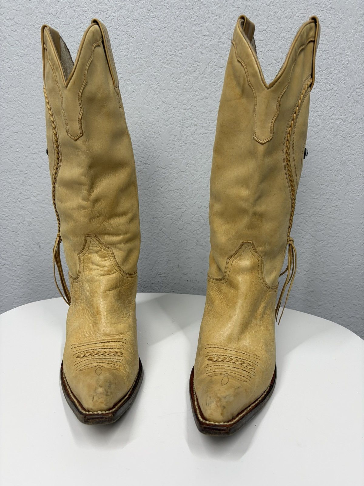 If Six Was Nine A.S. 98 Avant Garde Archive Leather Belted Boots Size US 9 / IT 39 - 10 Thumbnail