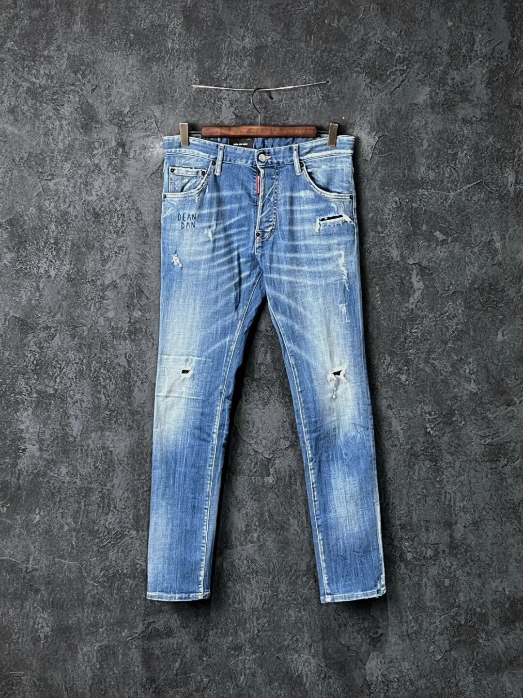 Dsquared2 Dsquared2 Denim Cotton Red Denim Jeans 32 Men Size US 32 / EU 48 - 1 Thumbnail
