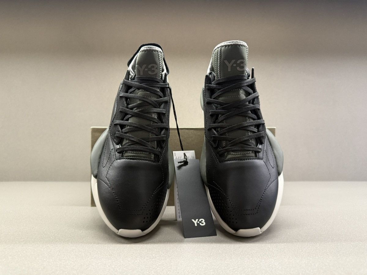 Y-3 Adidas Y-3 Kaiwa Black Cinder Chalk Pearl Size US 12.5 / EU 45-46 - 4 Thumbnail
