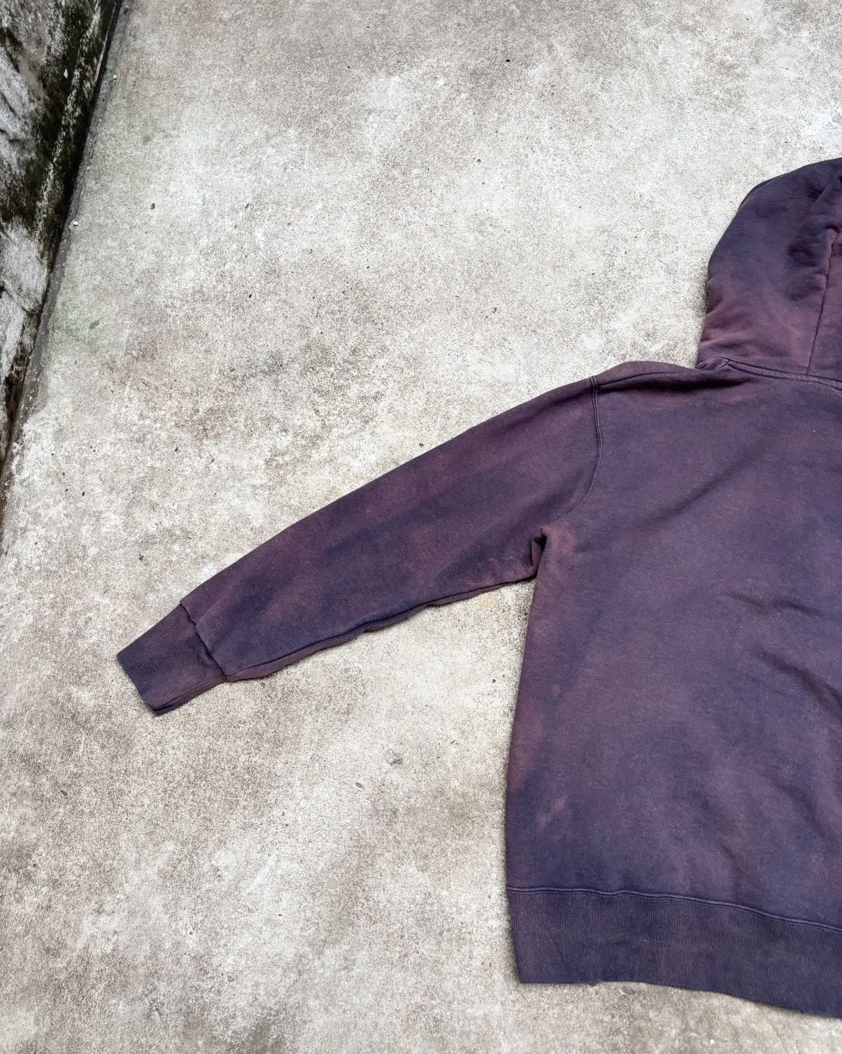 Vintage Faded Thrashed Distressed Discus Zip Hoodie Size US M / EU 48-50 / 2 - 7 Thumbnail