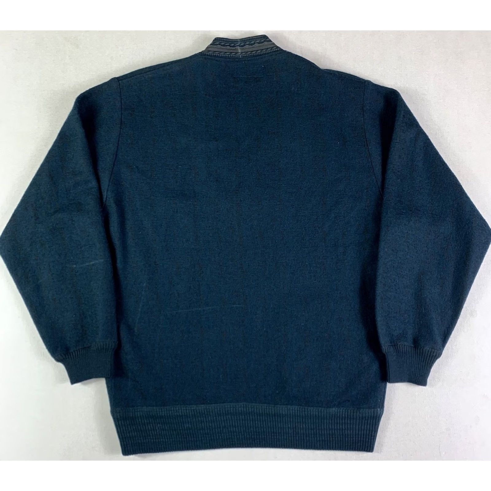 Vintage VINTAGE Komodo Cardigan Sweater Mens Large Green 100% Wool Lagenlook V-Neck Men’s Size L Size US L / EU 52-54 / 3 - 7 Thumbnail