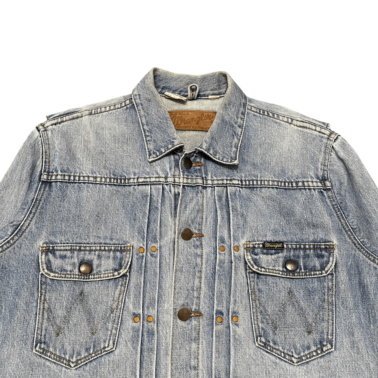 Wrangler Vintage Wrangler Blue Bells 11 MJ Denim Jacket John Lennon Size US M / EU 48-50 / 2 - 2 Thumbnail