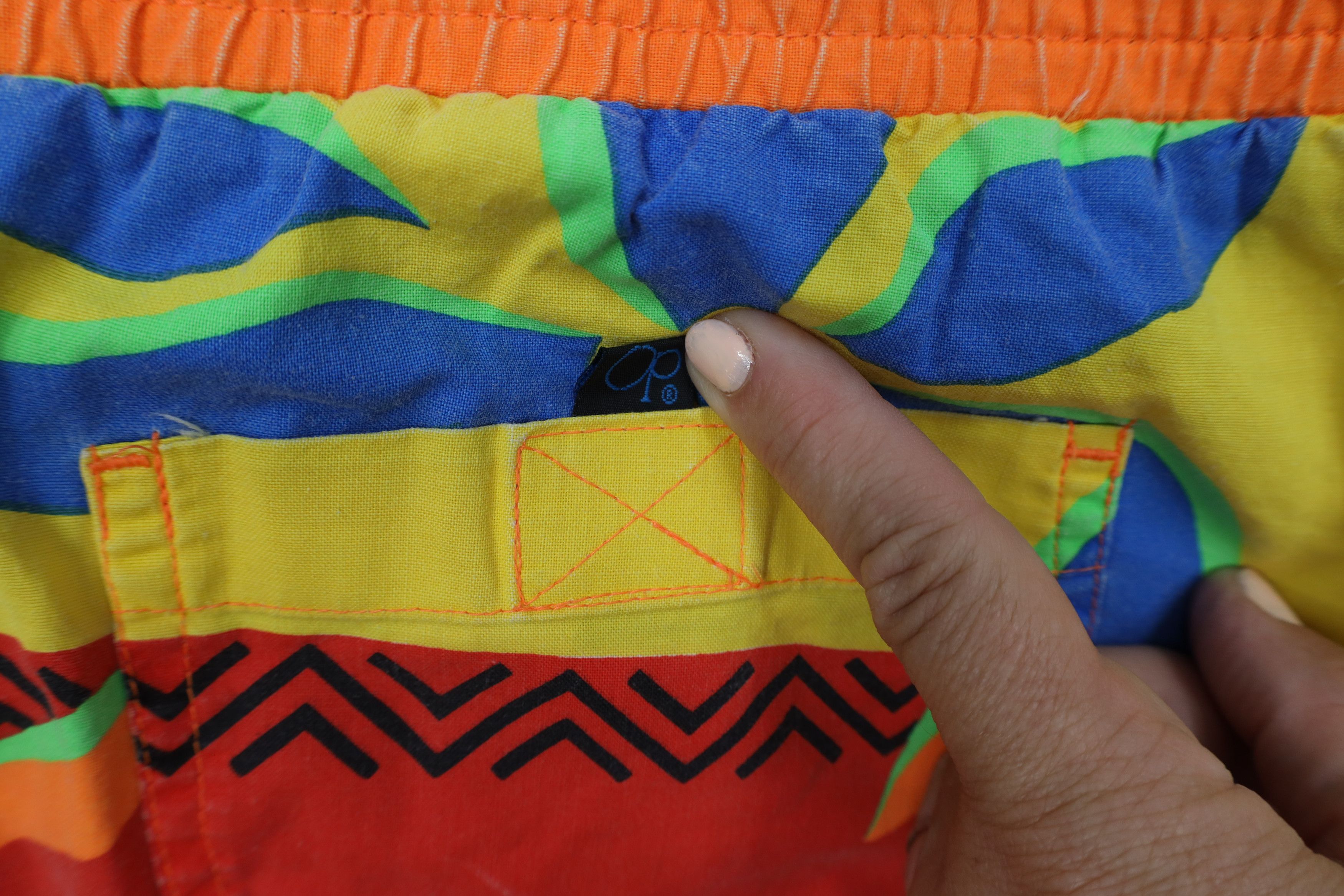 Ocean Pacific Vintage 90s Ocean Pacific Kahlina Abstract Surf Shorts Size US 38 / EU 54 - 16 Thumbnail