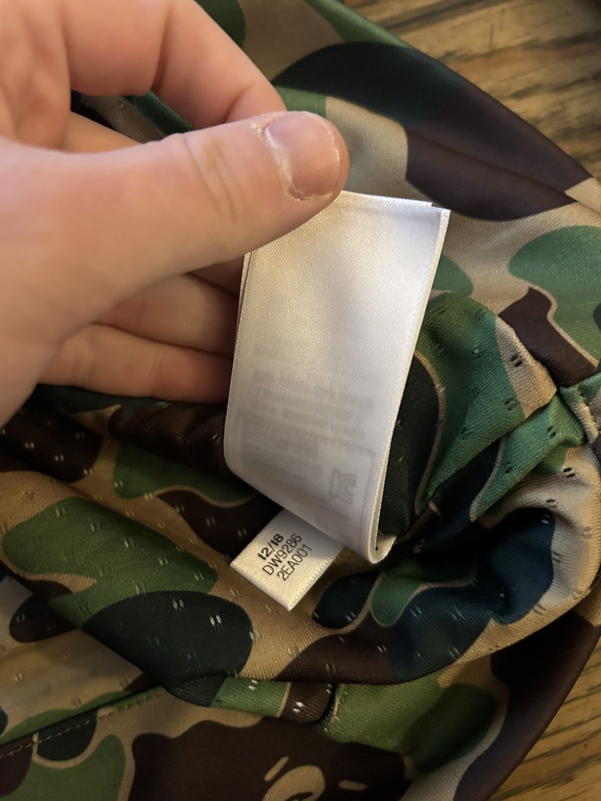 Adidas × Bape Bape x Adidas Green Camo Shark Full Zip Hoodie Size US S / EU 44-46 / 1 - 10 Thumbnail