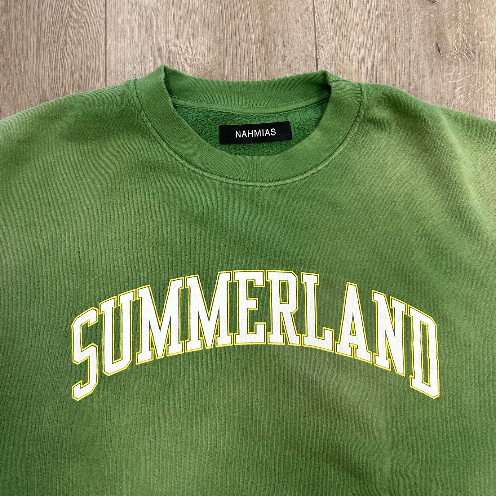 Nahmias Nahmias Summerland Collegiate crewneck sweatshirt size XS B7 Size US XS / EU 42 / 0 - 2 Thumbnail