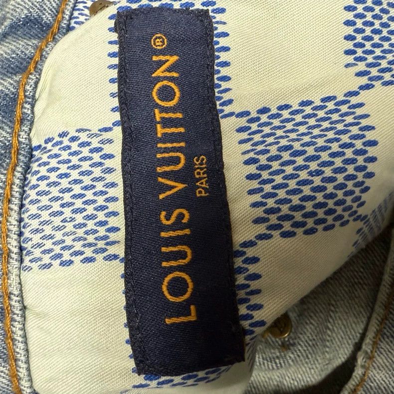 Louis Vuitton Louis Vuitton 25 Show Logo Jeans Size US 31 - 4 Thumbnail
