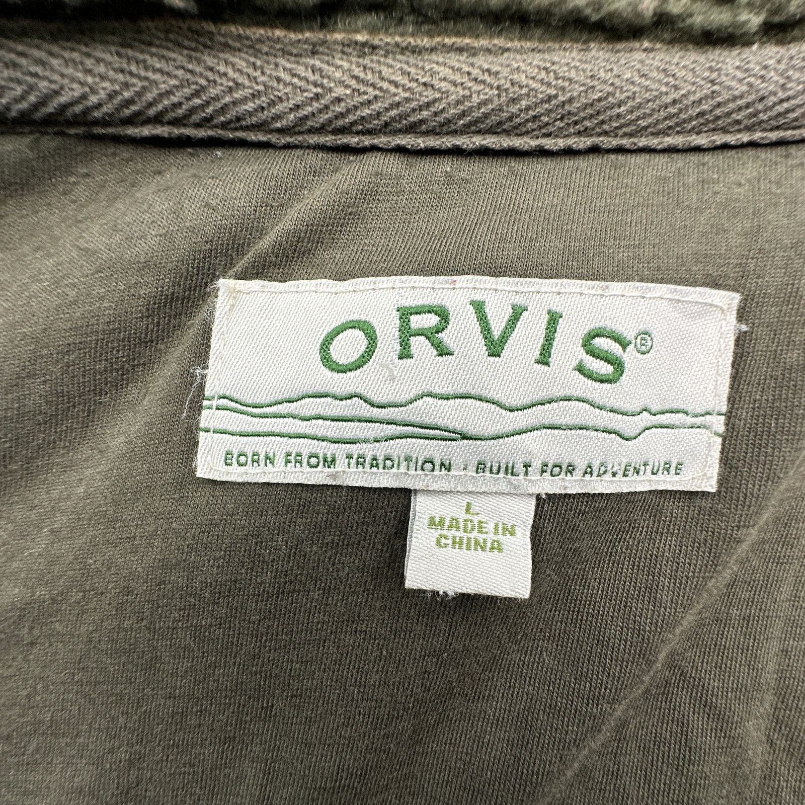 Orvis Orvis Deep Pile Fleece Sherpa Leather Trim Jacket Womens L Size L / US 10 / IT 46 - 2 Thumbnail