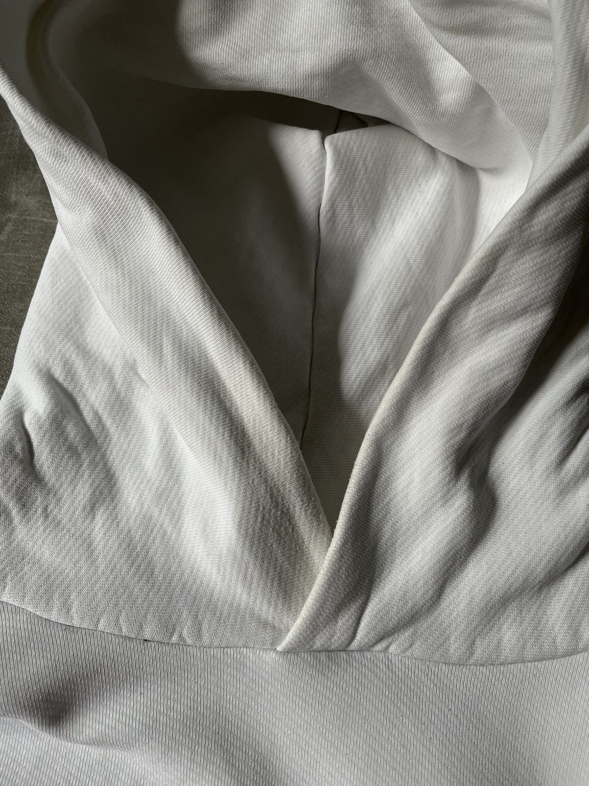 Maison Margiela Maison Margiela A/W 20 upside down oversized white hoodie Size US L / EU 52-54 / 3 - 14 Thumbnail