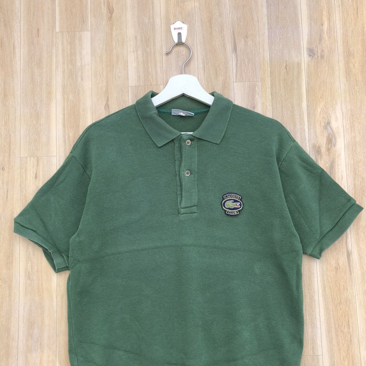 Lacoste Vintage Lacoste Club Short Sleeve Sweatshirt Pullover Size US M / EU 48-50 / 2 - 3 Thumbnail