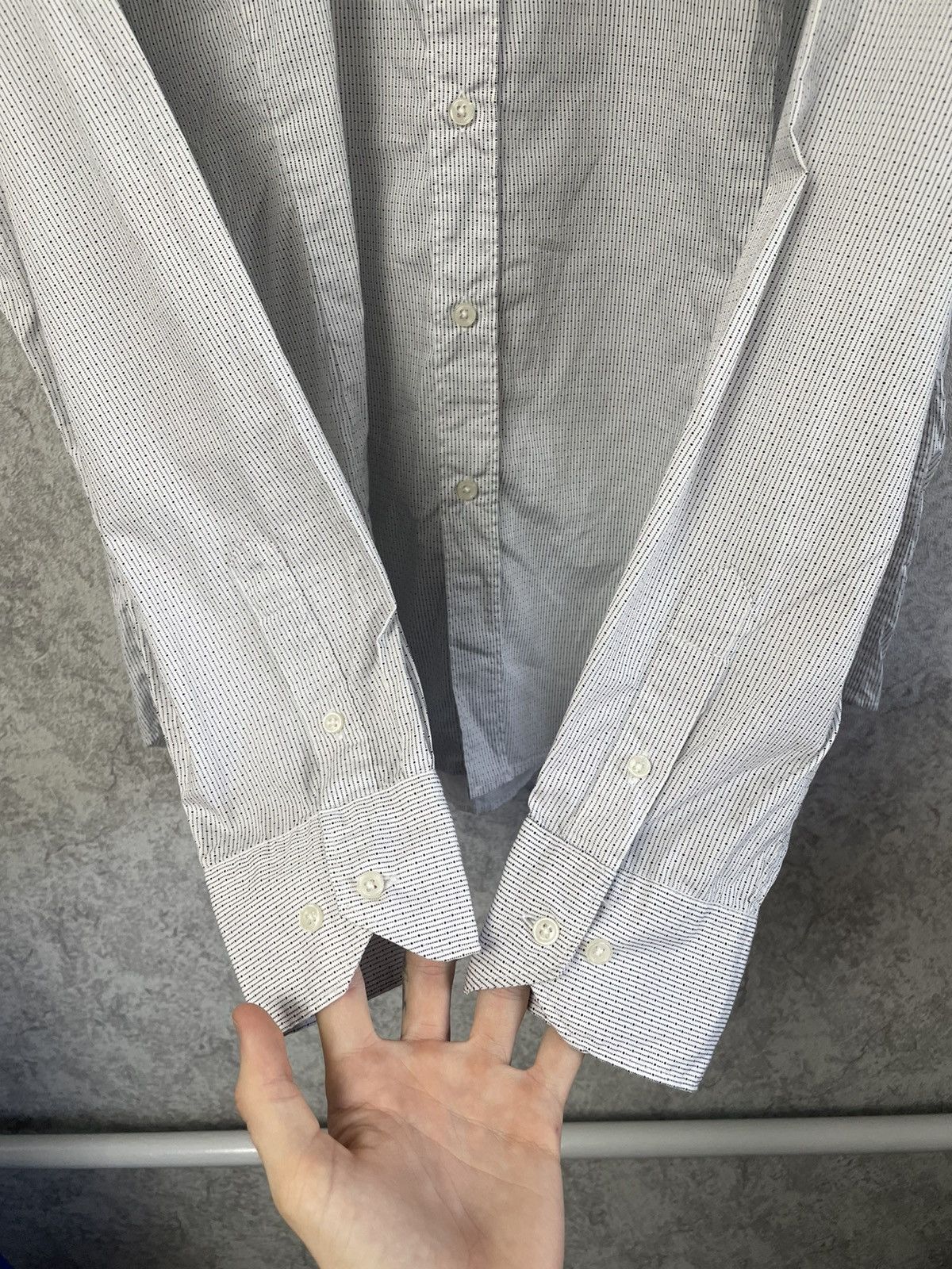 Pierre Balmain Pierre Balmain Paris Long Sleeve Shirt Button Up Size US XL / EU 56 / 4 - 12 Thumbnail
