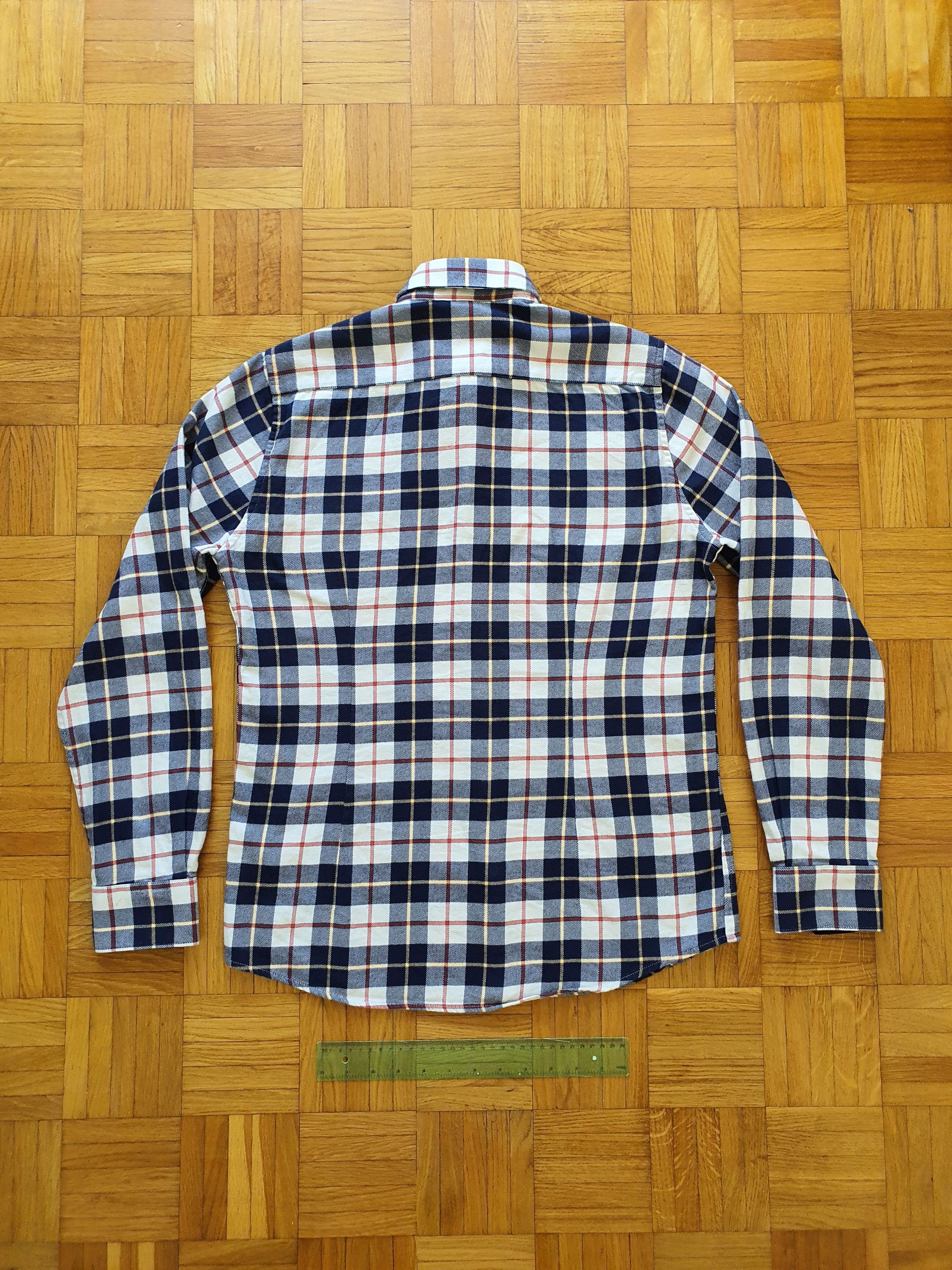 Barbour × Flannel Button Down Collar Casual Dress Shirt - STAPLETON BLAKE Size US S / EU 44-46 / 1 - 2 Thumbnail
