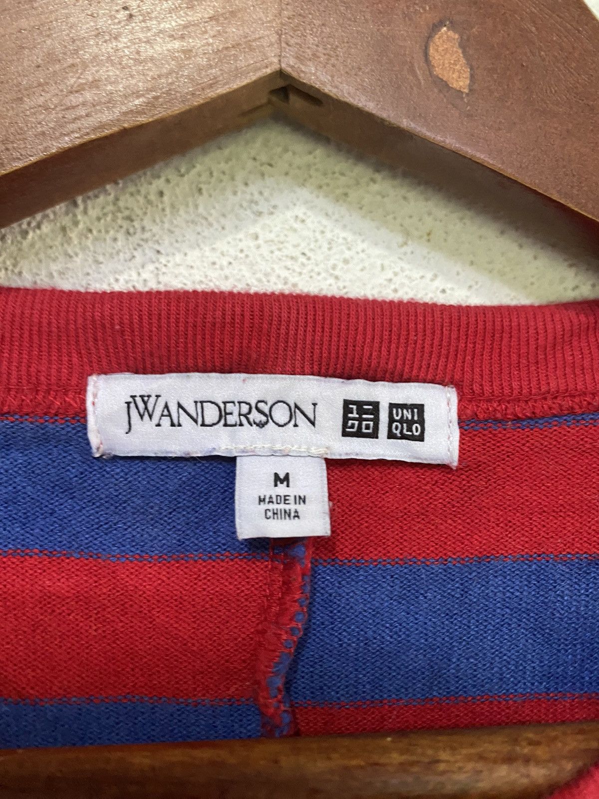 JW Anderson × Uniqlo Blue Striped Long Sleeve T Shirt Size US M / EU 48-50 / 2 - 10 Thumbnail