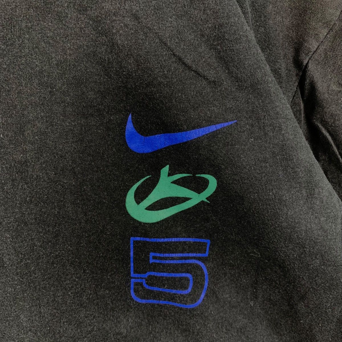 Vintage 90’ NIKE 5 COLLECTION Swoosh Logo Basketball Tee