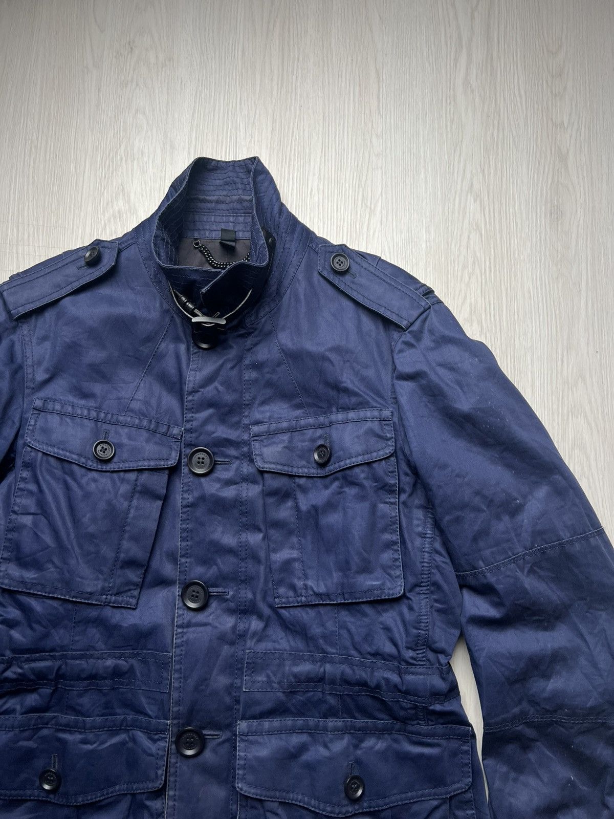 Burberry Prorsum Burberry Prorsum Resort Field Waxed Jacket Size US M / EU 48-50 / 2 - 2 Thumbnail
