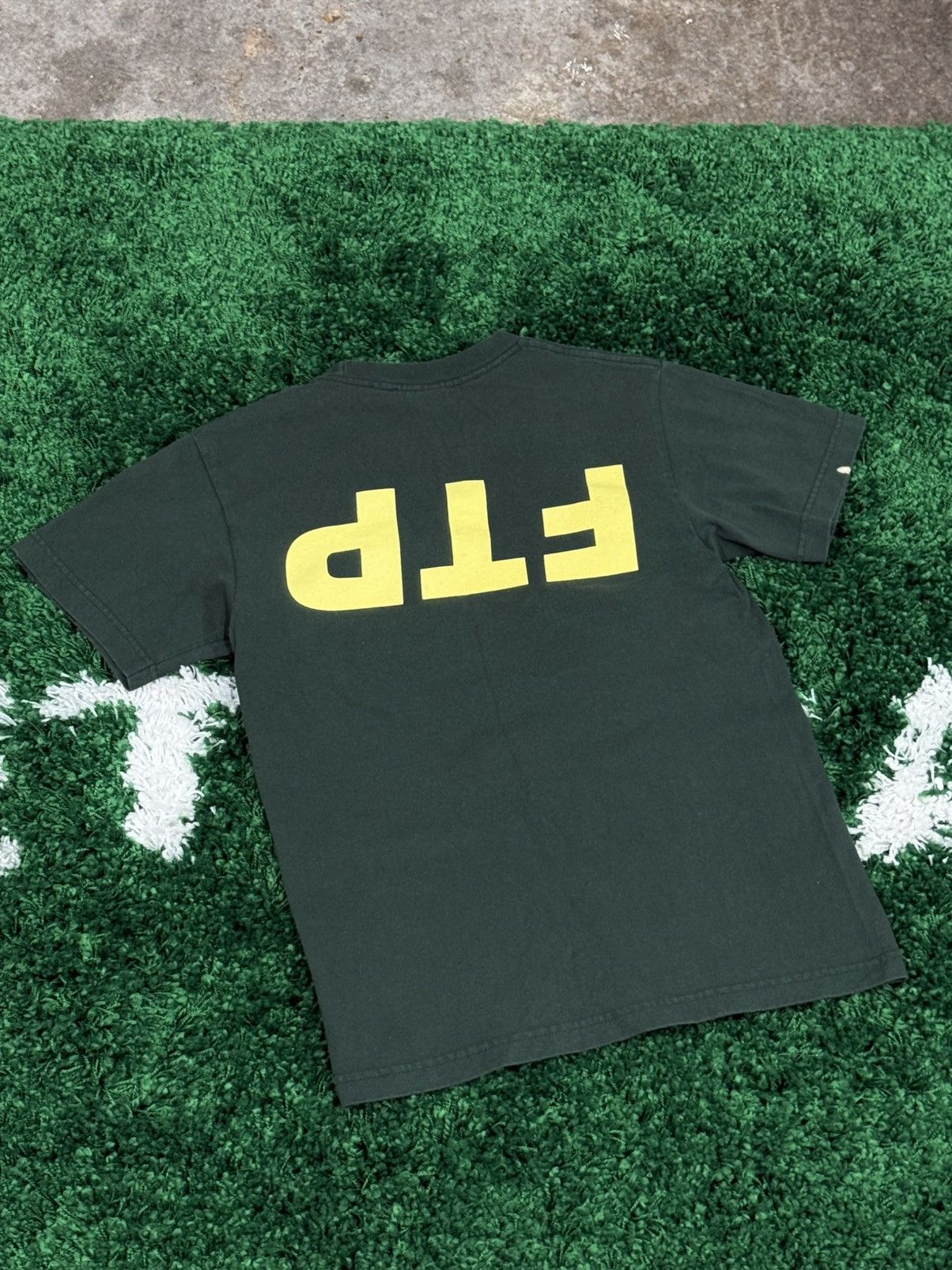 Fuck The Population Fuck The Population FTP Upside Tee Forest Green SS20 Small Size US S / EU 44-46 / 1 - 1 Thumbnail