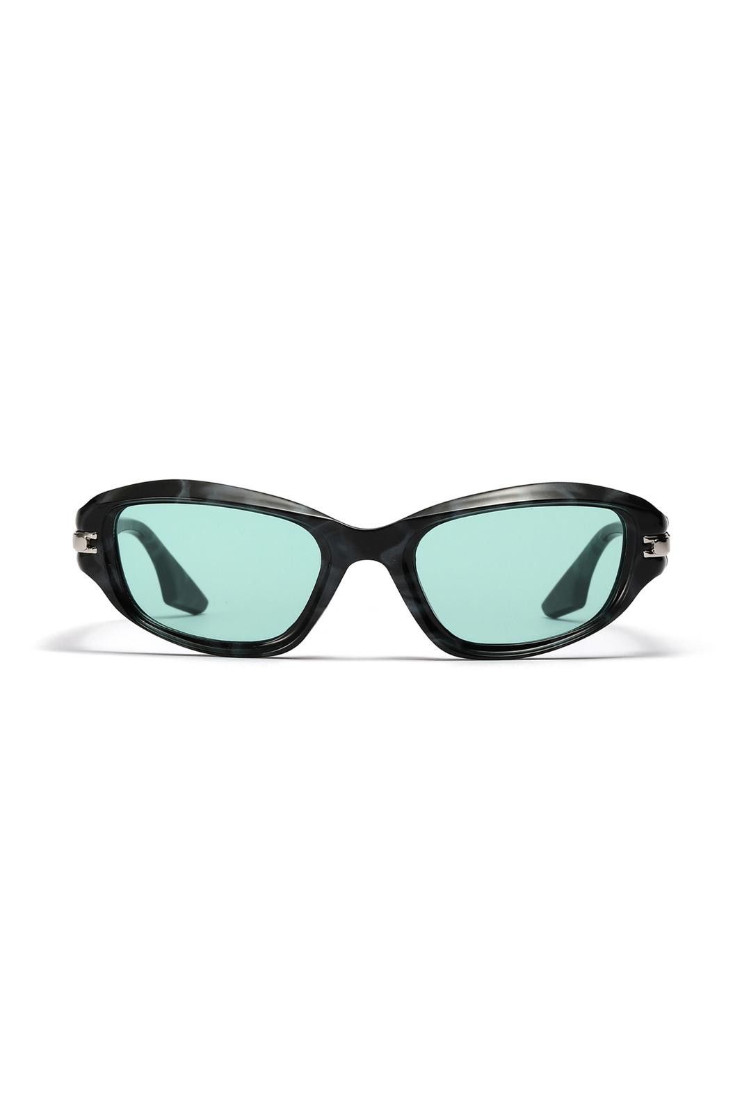 Other Y2k Avant Garde Futuristic Black Blue Sunglasses Unisex OS Size ONE SIZE - 2 Thumbnail