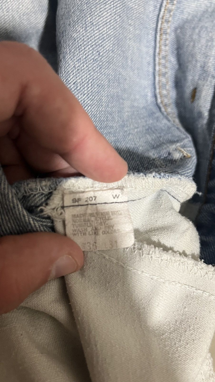 Levi's × Levi's Vintage Clothing Vintage 1983 Orange Tab Levi’s Size US 36 / EU 52 - 3 Thumbnail