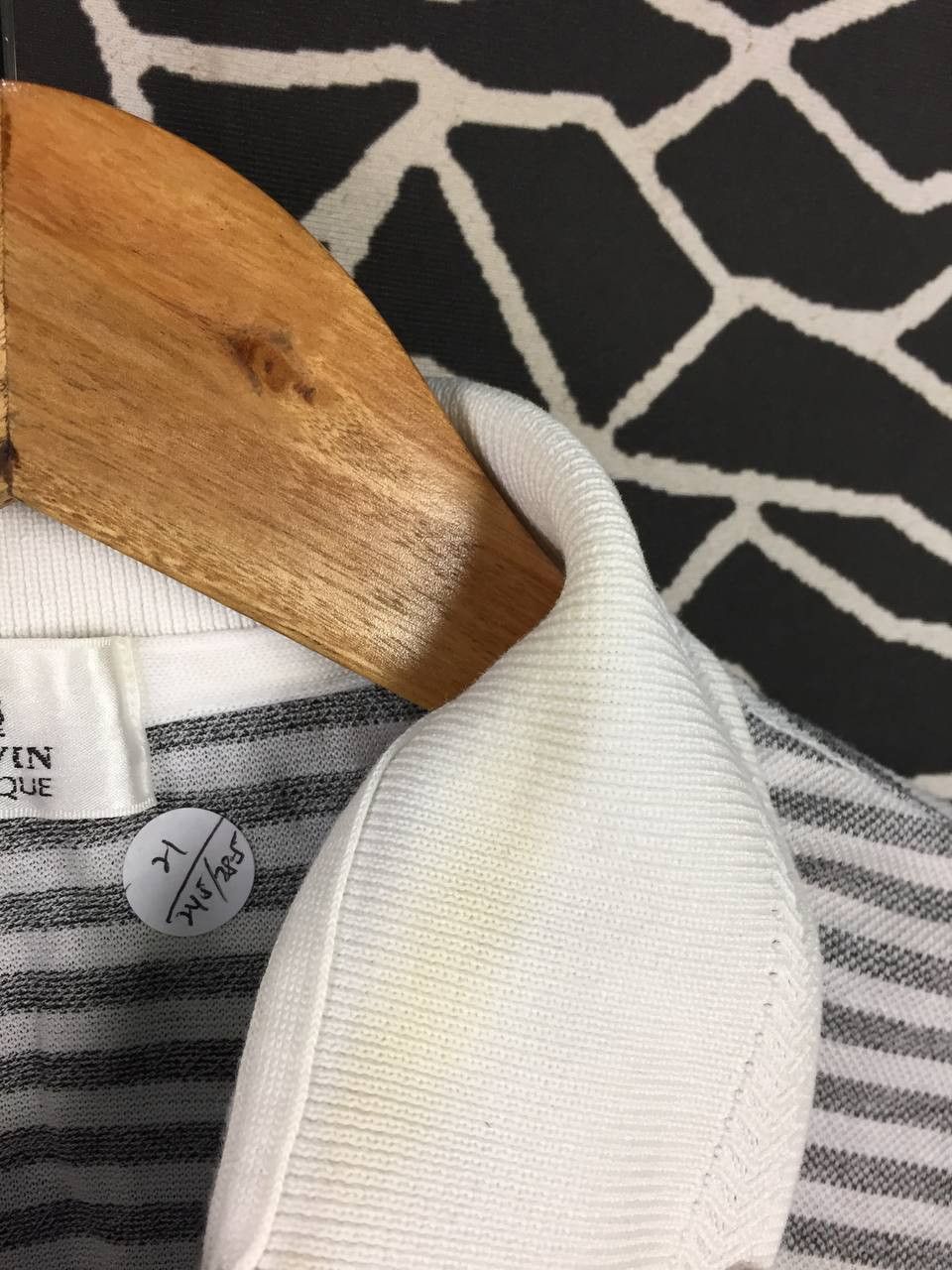 Lanvin Vtg Lanvin Classique Striped Pocket Luxury Polo Shirt Size US M / EU 48-50 / 2 - 6 Thumbnail