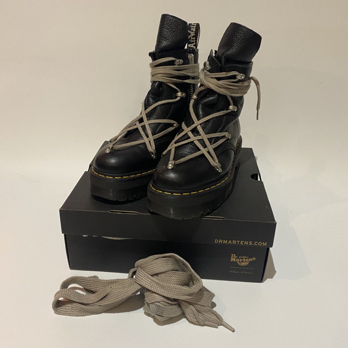 Dr. Martens × Rick Owens DR. MARTENS x RICK OWENS 1460 Quad