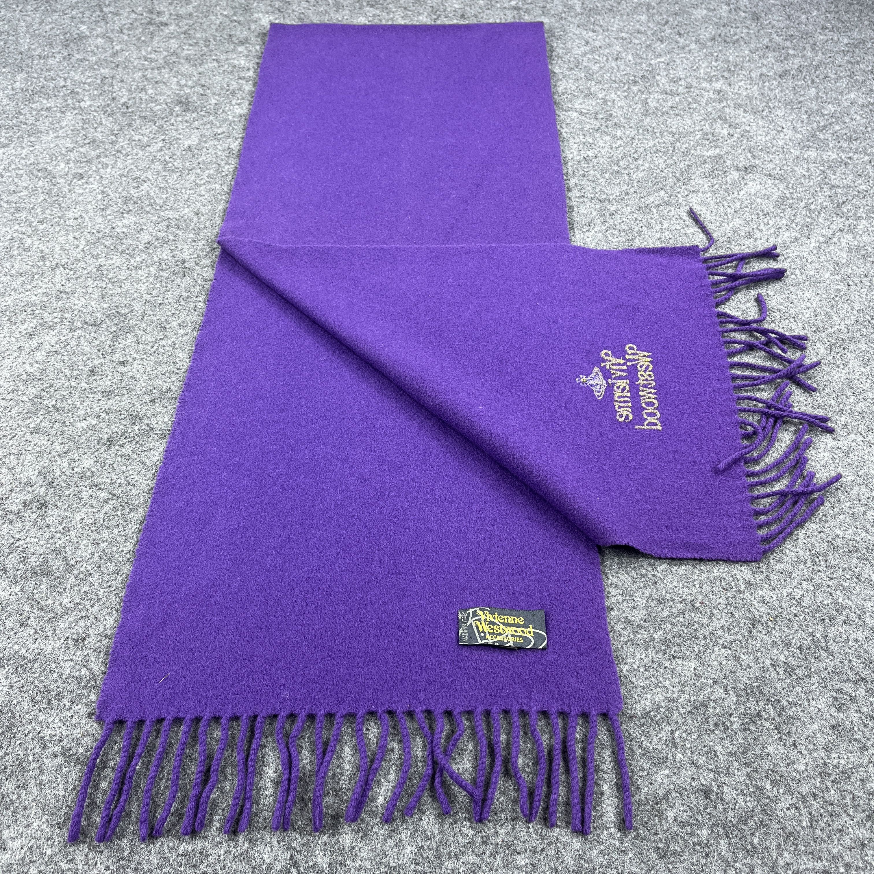 Vintage Vivienne Westwood Scarf / Muffler / Neckwear T1179 Size ONE SIZE - 4 Thumbnail