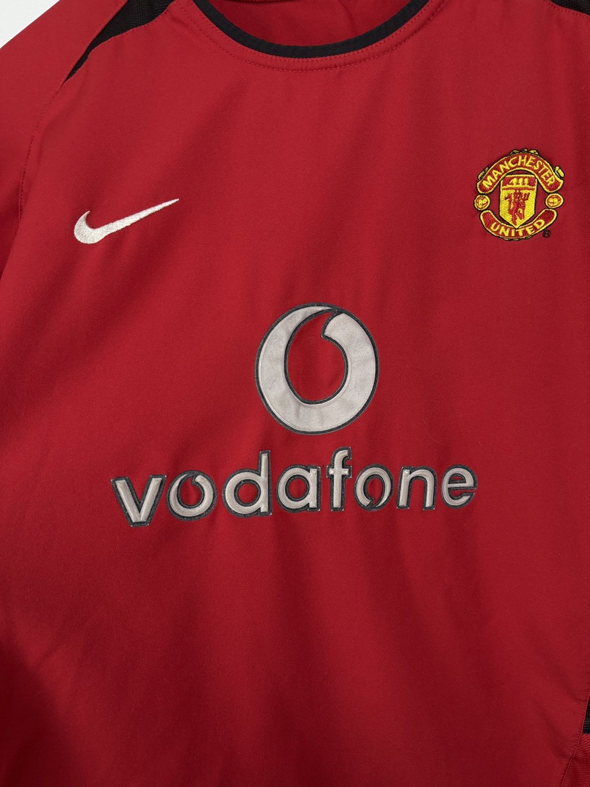 Nike 🏴󠁧󠁢󠁥󠁮󠁧󠁿 Vintage 2002 Manchester United Nike Soccer Jersey Kids Size US XS / EU 42 / 0 - 9 Thumbnail