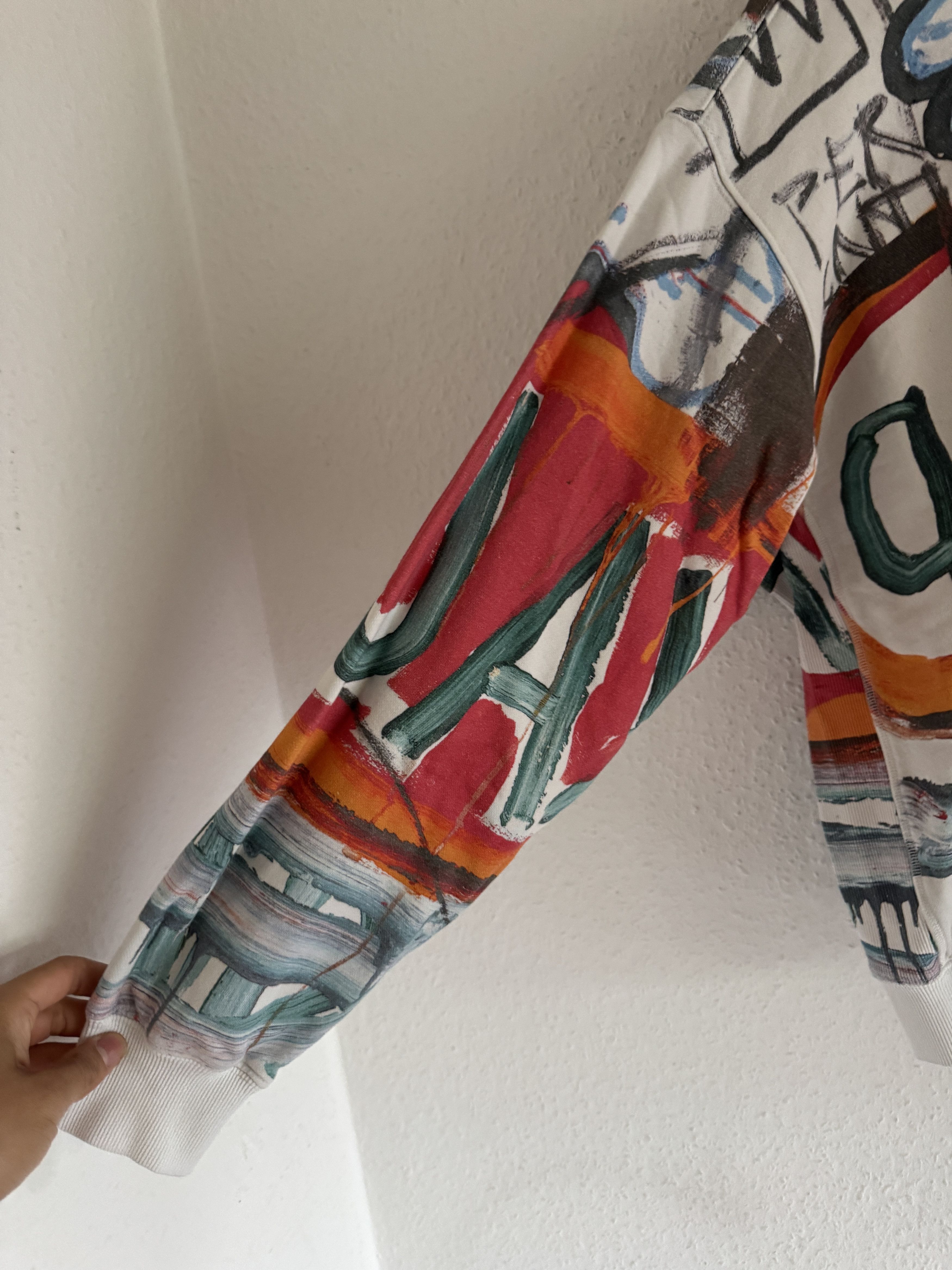 H&M × Jean-Michel Basquiat × Who Decides War Oversized Graphic Sweatshirt Size US L / EU 52-54 / 3 - 2 Thumbnail