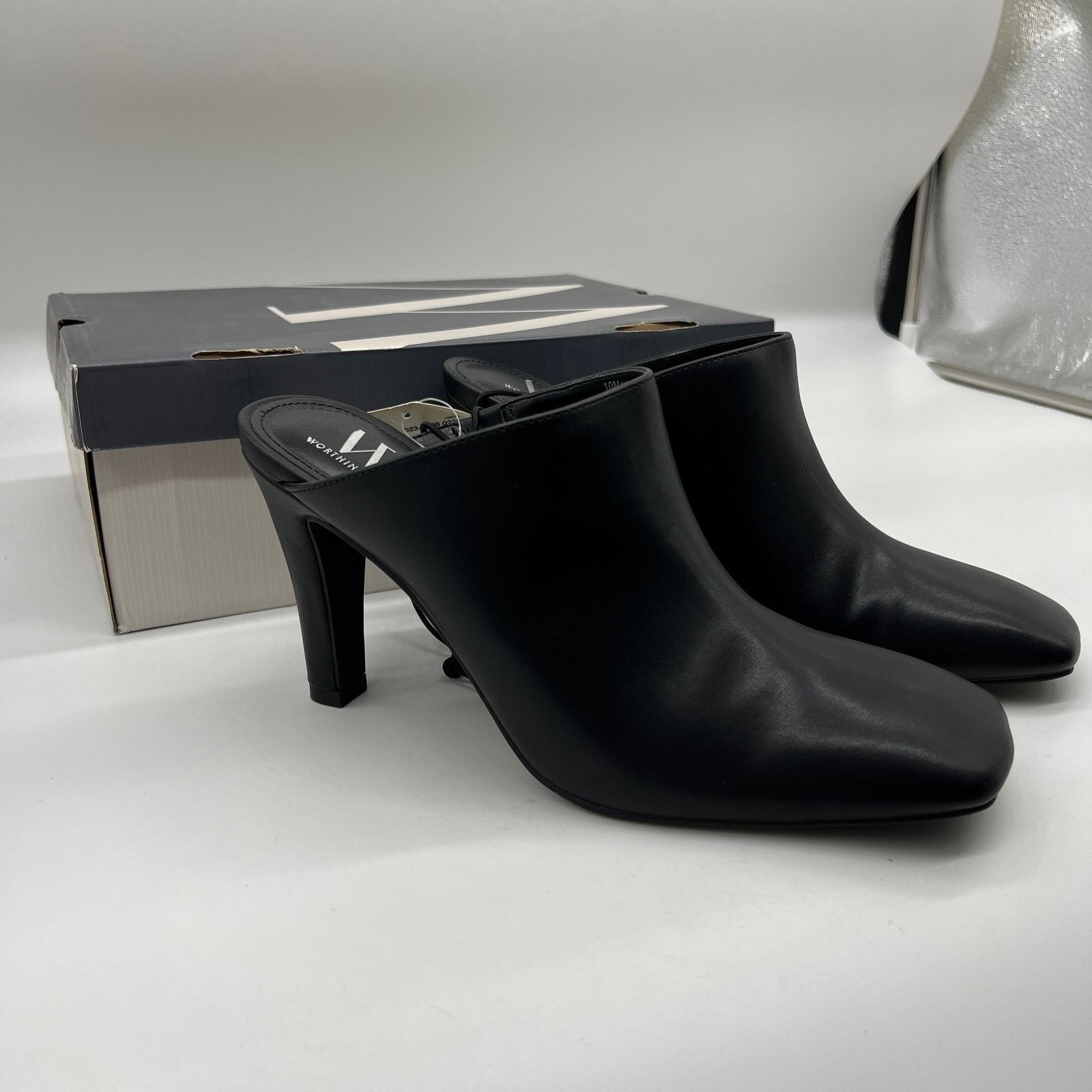 Other Worthington Heeled Mules Black Color Size 10M Size US 10 / IT 40 - 2 Thumbnail