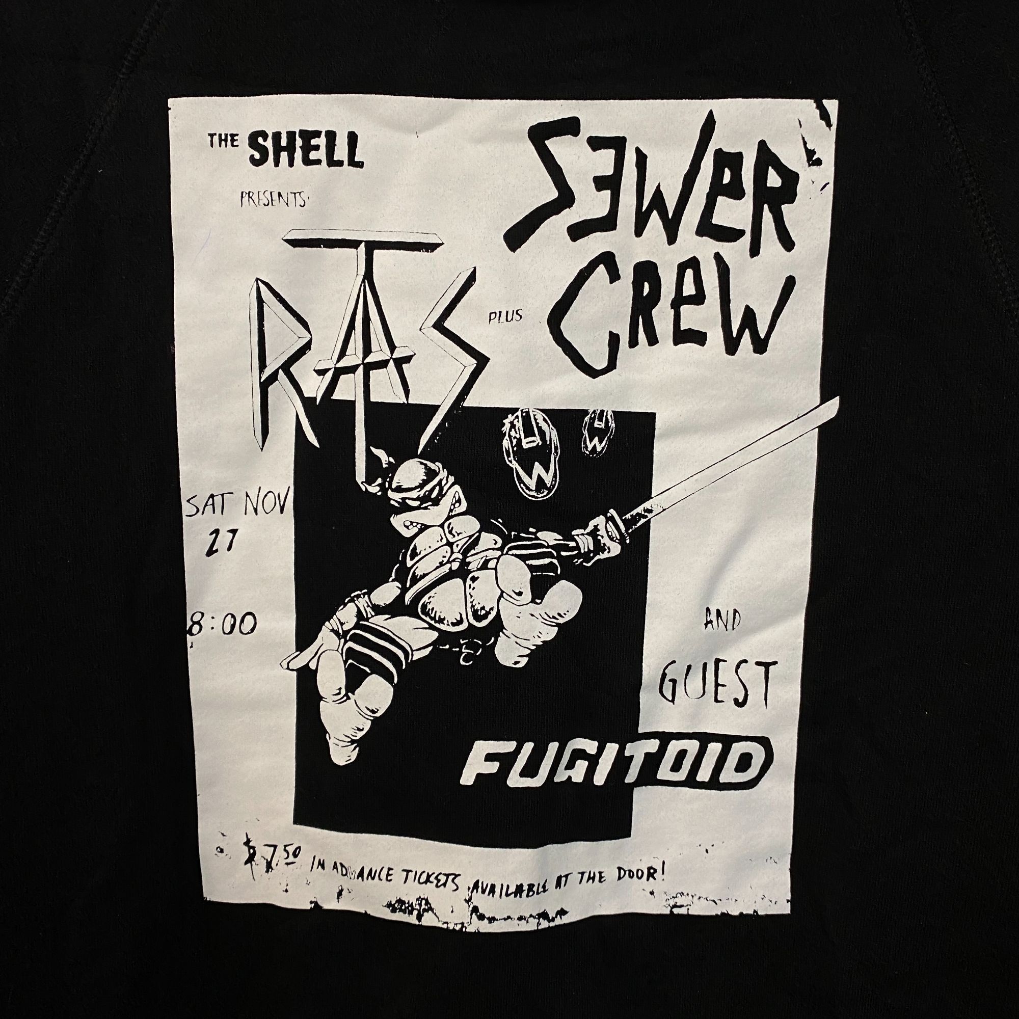 Band Tees DUMBGOOD x The Shell Teenage Mutant Ninja Turtle Hoodie S Size US S / EU 44-46 / 1 - 2 Thumbnail