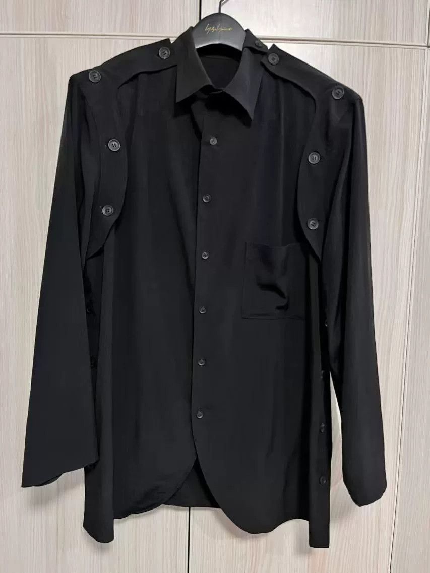 Yohji Yamamoto Yohji Yamamoto Multi-Style Outerwear Shirt Size US M / EU 48-50 / 2 - 1 Thumbnail