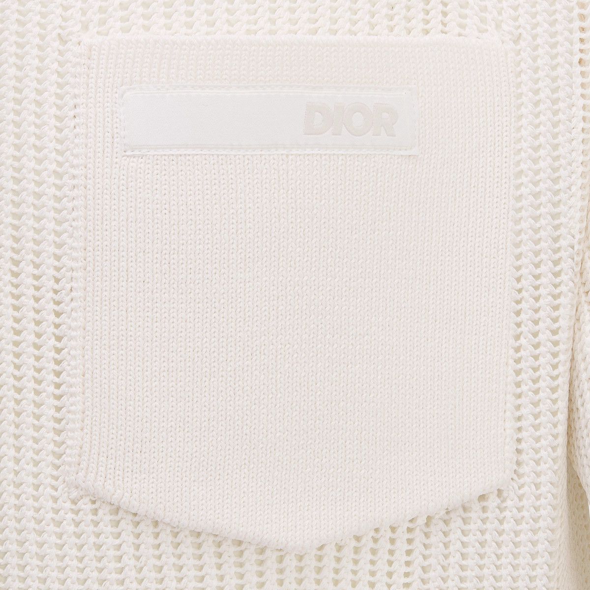 Dior o1bcso1str0226 Regular-Fit Polo Shirt in Off-White Size US L / EU 52-54 / 3 - 3 Thumbnail