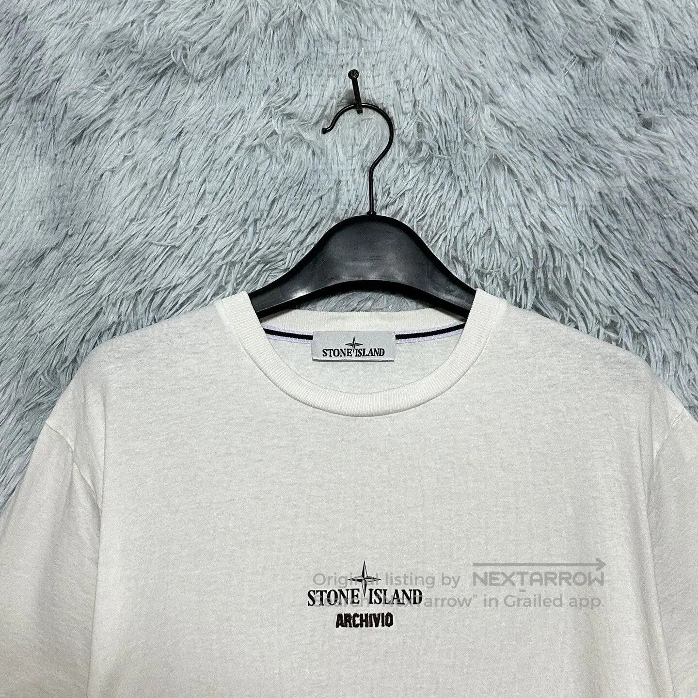 Stone Island stone island short sleeve white t-shirt. Size US M / EU 48-50 / 2 - 3 Thumbnail