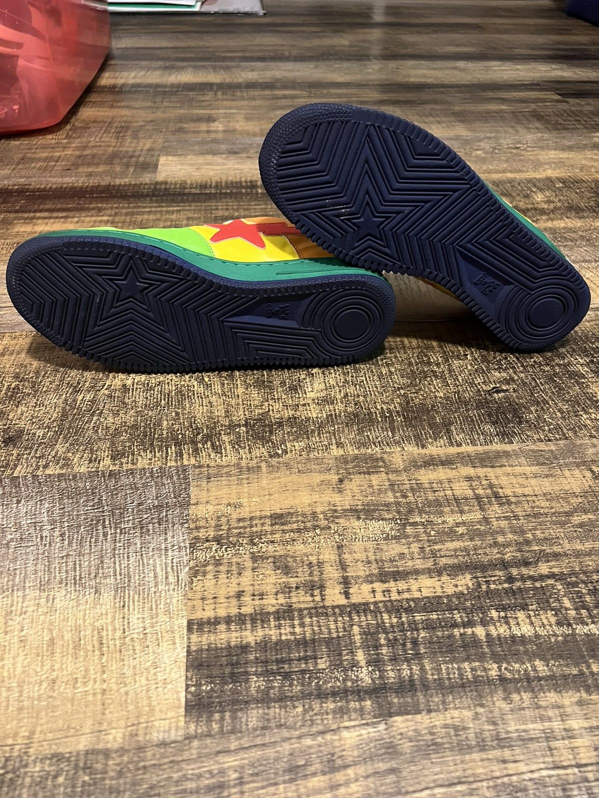 Bape × Nigo Multi-Color Bapesta Shoes Size US 11 / EU 44 - 5 Thumbnail
