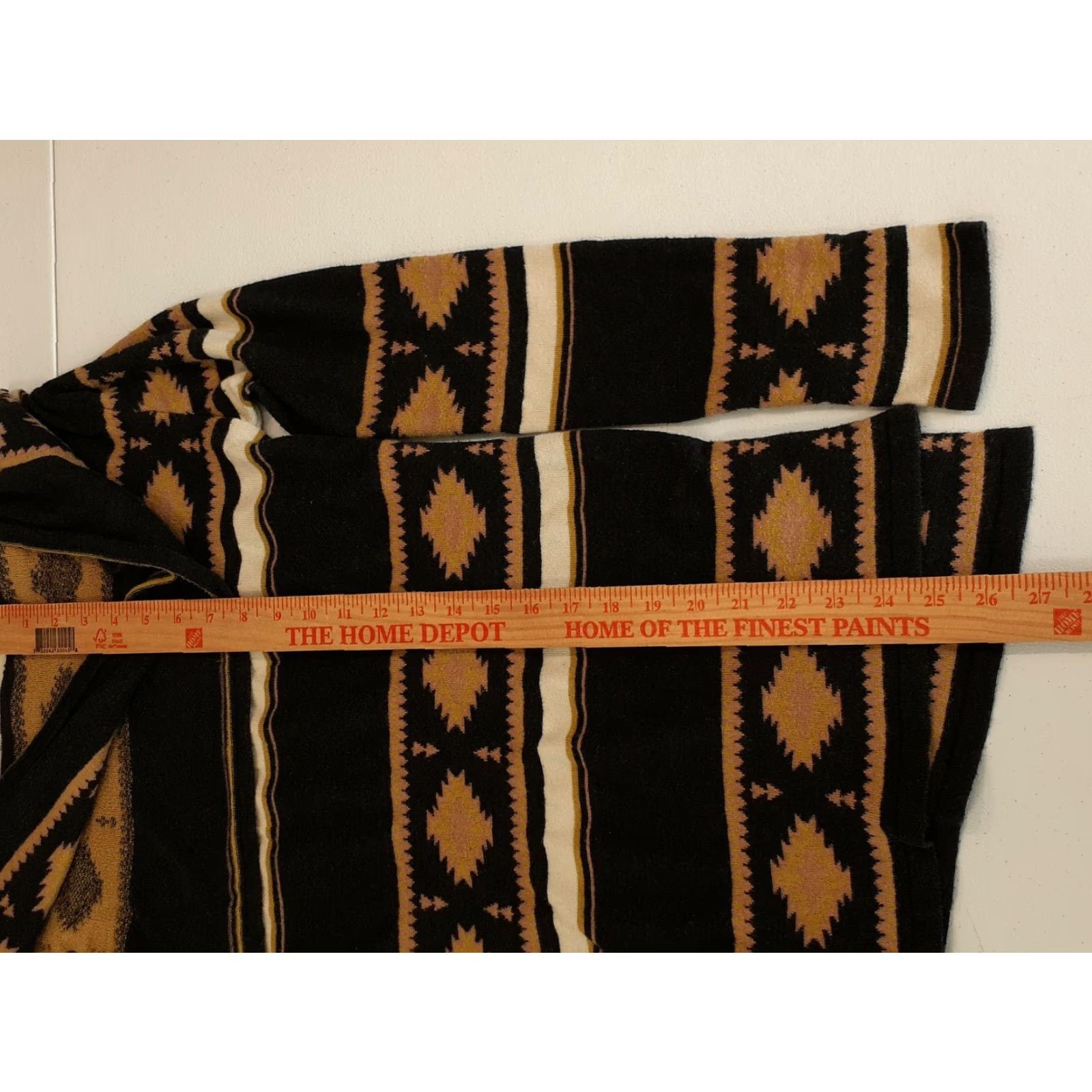 Forever 21 FOREVER 21 Angora Blend Sweater Cardigan Open Front Long Sleeve Aztec Multicolor S Women Closet Casual Fall Spring Winter9 Size S / US 4 / IT 40 - 4 Thumbnail