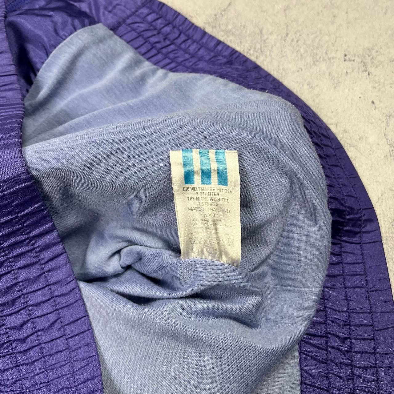 Adidas × Vintage Adidas vintage y2k nylon track suit jacket + pants 00’s Size US L / EU 52-54 / 3 - 12 Thumbnail