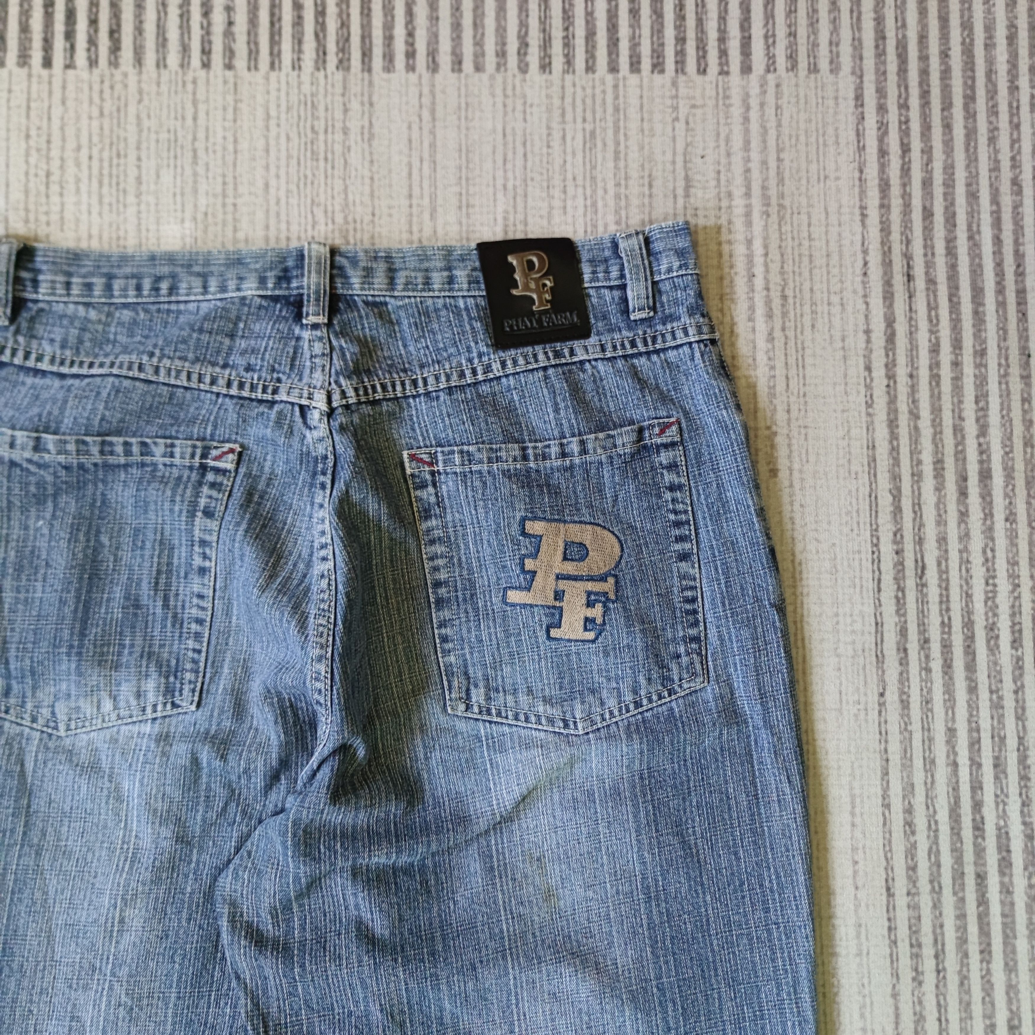 Phat Farm PHAT FARM BAGGY JEAN Size US 38 / EU 54 - 2 Thumbnail