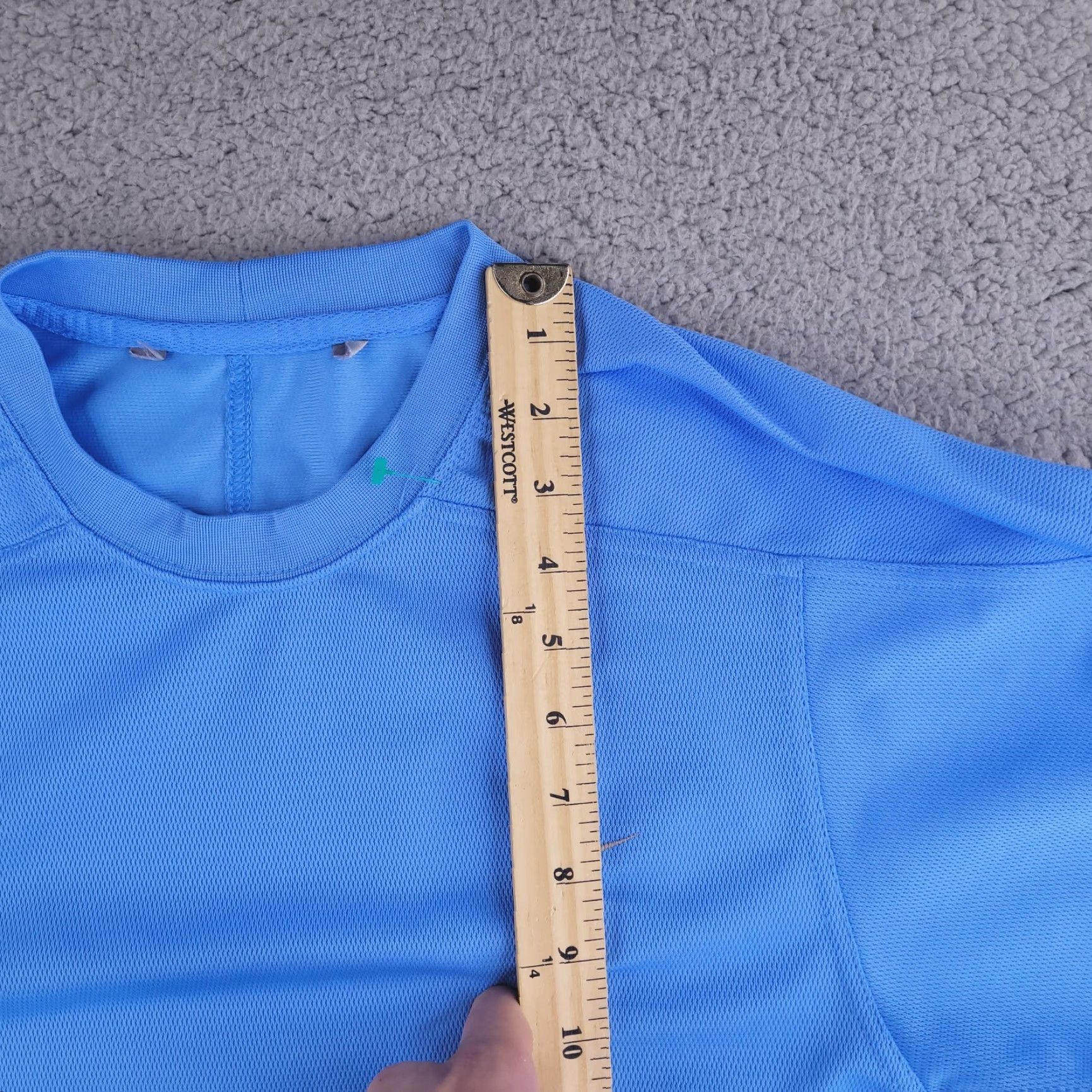 Nike Vintage Nike Shirt Mens Large Short Sleeve tarheel Blue Run Gym Size US L / EU 52-54 / 3 - 7 Thumbnail