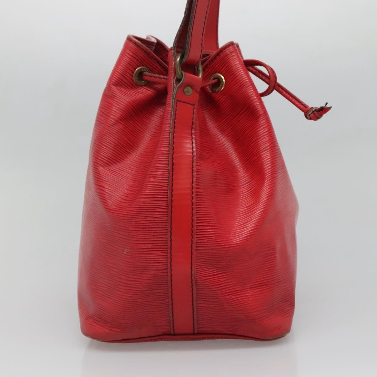 Louis Vuitton LOUIS VUITTON Epi Petit Noe Shoulder Bag Red M44107 Size ONE SIZE - 3 Thumbnail