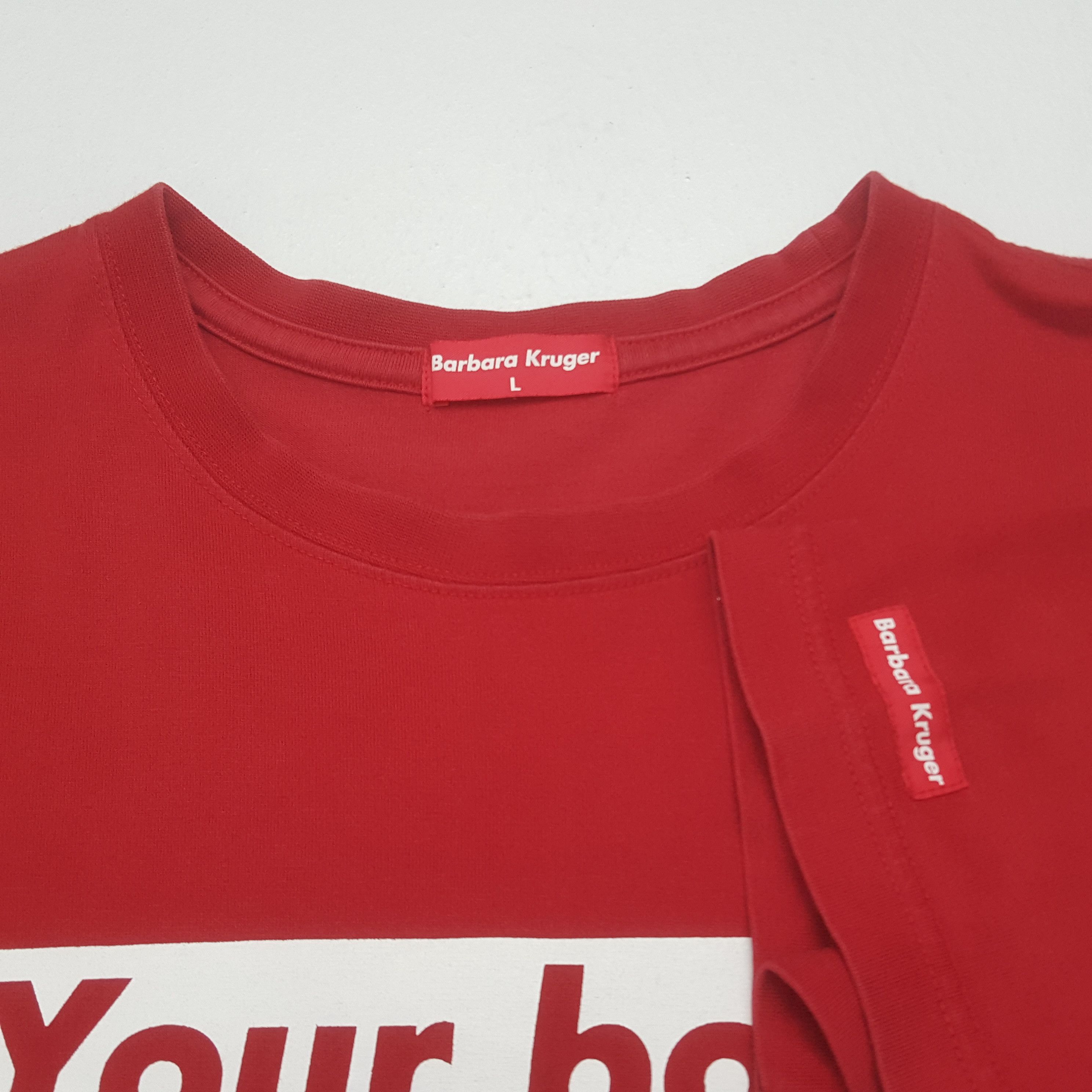 Barbara Kruger Vintage Barbara Kruger Japan Streetwear Tshirt C301N22(76) Size US M / EU 48-50 / 2 - 5 Thumbnail