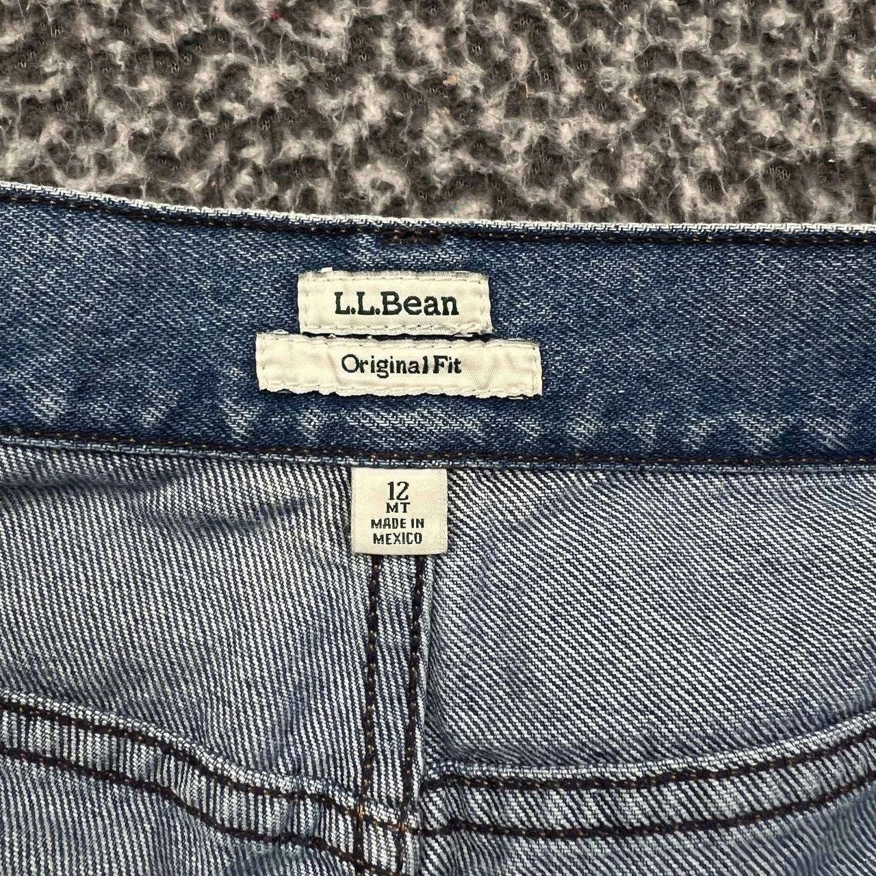 L.L. Bean L.L. Bean Jeans Women 12 Original Fit Denim Cotton 32x32 Size 32" / US 10 / IT 46 - 3 Thumbnail